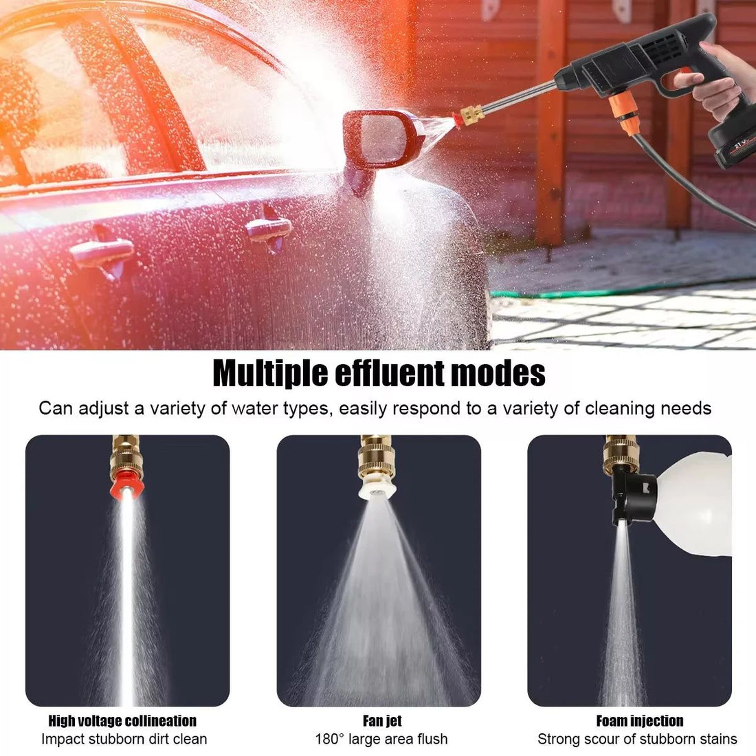 Cordless Portable Power Washer for Car