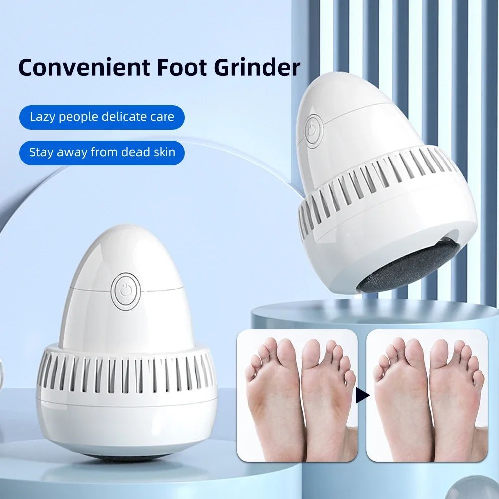 Electric Foot Callus Remover – Rechargeable Pedicure Tool with Vacuum & Replacement Roller”