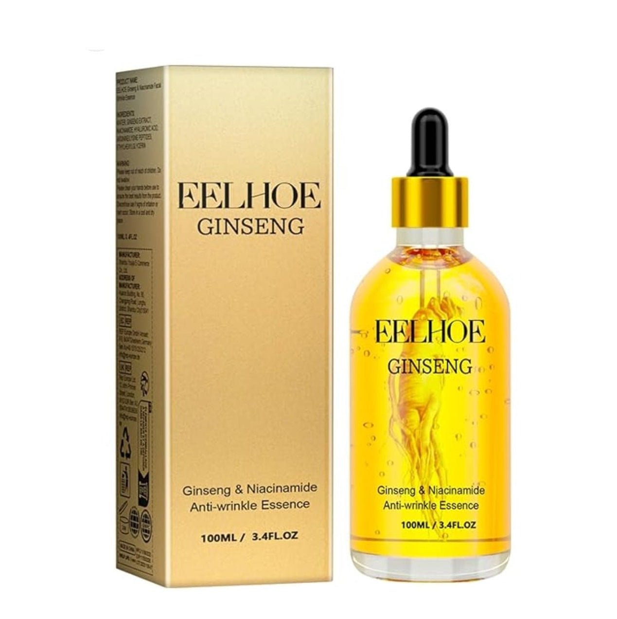 Eelhoe – Ginseng & Niacinamide Anti-Wrinkle Essence (Original)