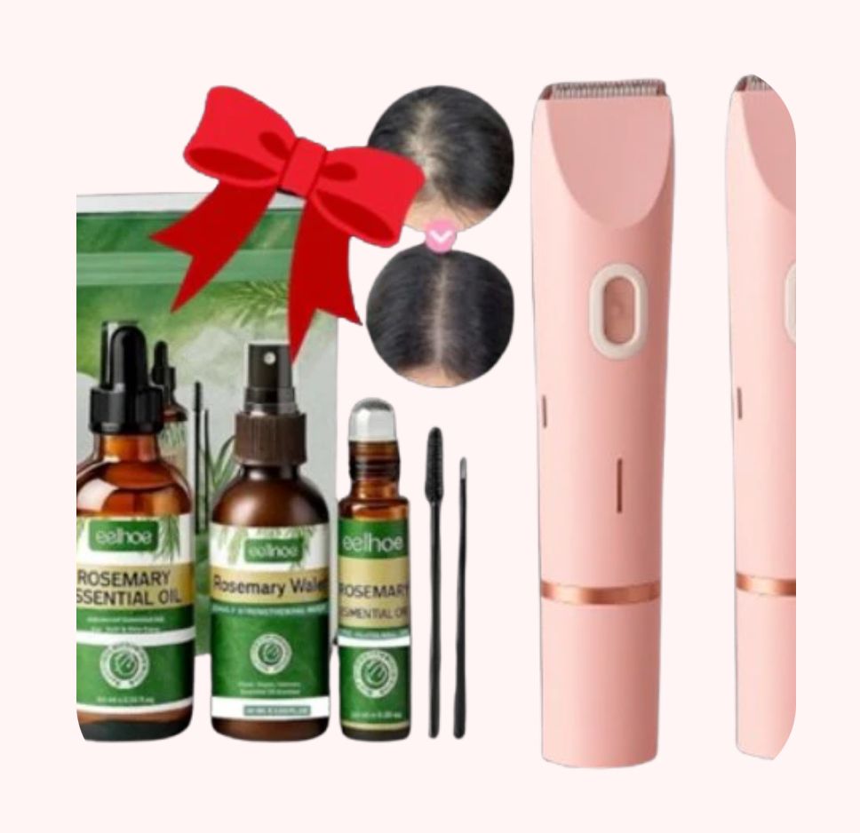 2 pcs Women Trimmer + Rosemary Hair Care Gift(Combo)