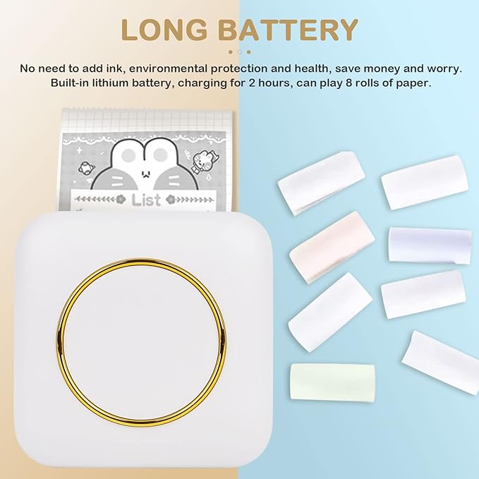 Portable Mini Printer – BT Instant Printing